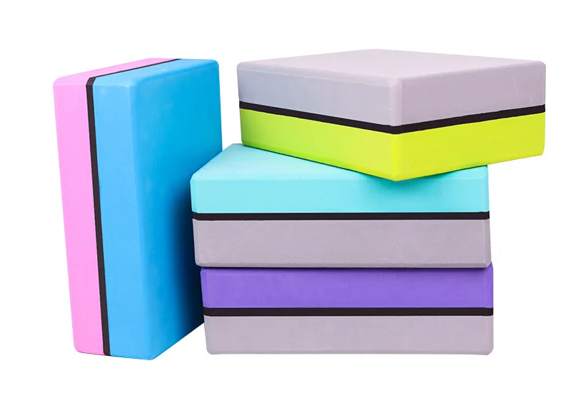 

2Pcs/1 pack!New high density EVA Yoga brick environmentally friendly tasteless Yoga accessories for beginners Yoga pillow