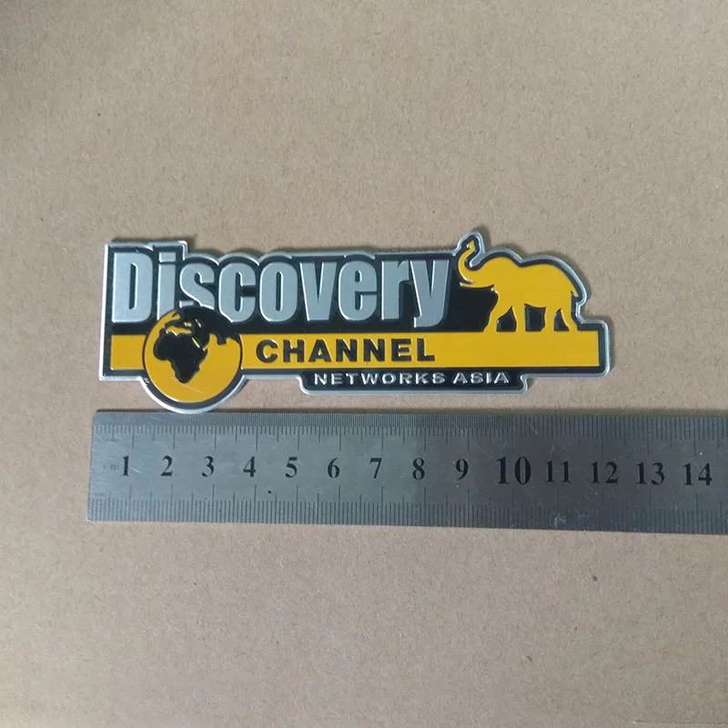 Discovery Channel Network Asia Aluminium Decal Sticker for Jeep Wrangler Renegade Grand Compass Cherokee Dodge Journey Ram | Автомобили и