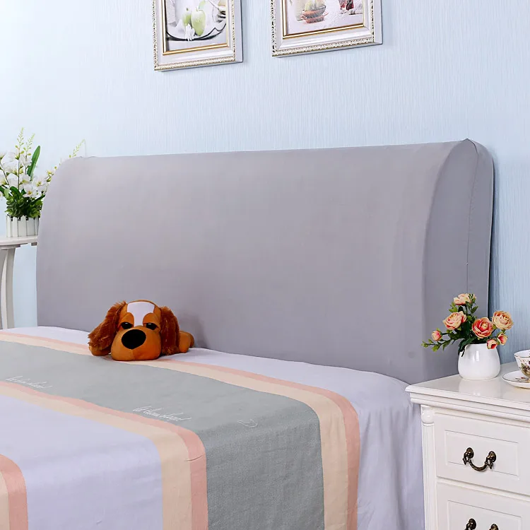 

JaneYU Elastic Fabric All Inclusive Bedside Covers Bedside Covers Backrest Covers Leather Beds Soft Bags Cover