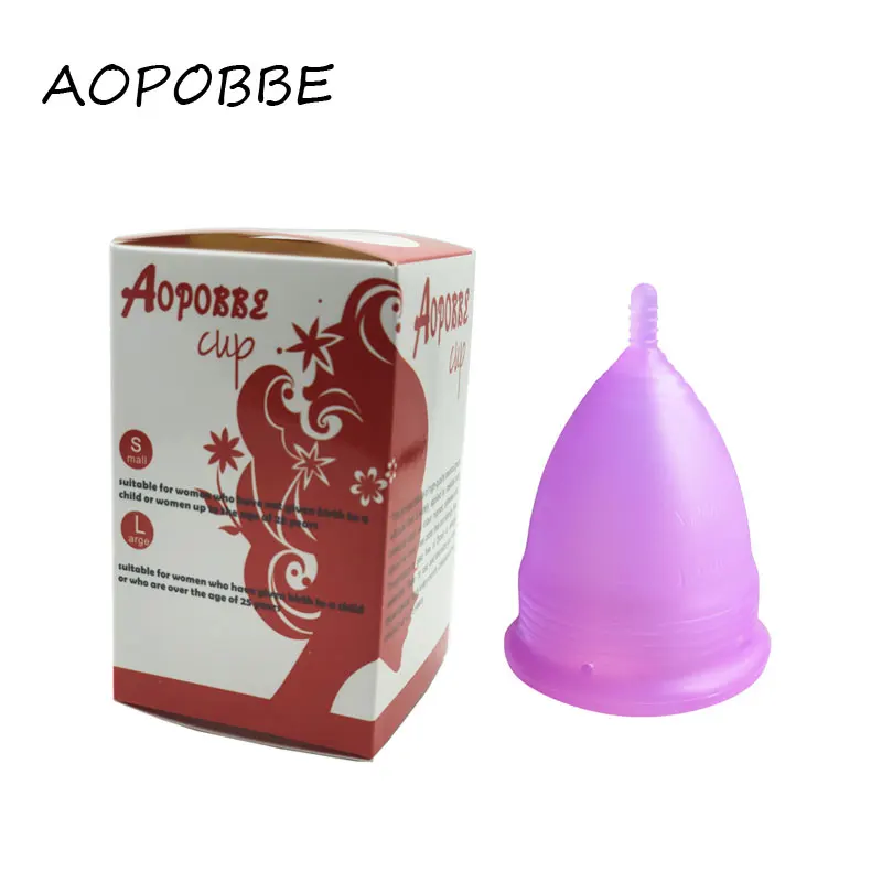 

Feminine Hygiene Lady Cup Menstrual Cup Silicone Coppetta Mestruale Coupe Menstruelle Moon Period Cup Copa Menstrual Cup