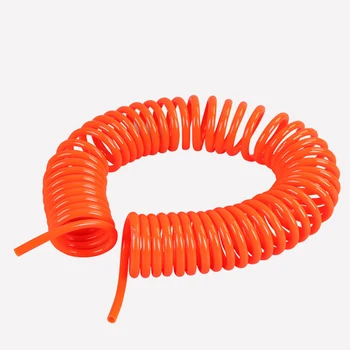 

3M/6M/9M Spiral Tube Flexible for Air Compressor 8mm x 5mm Input PU Hose Air Pneumatic Tool