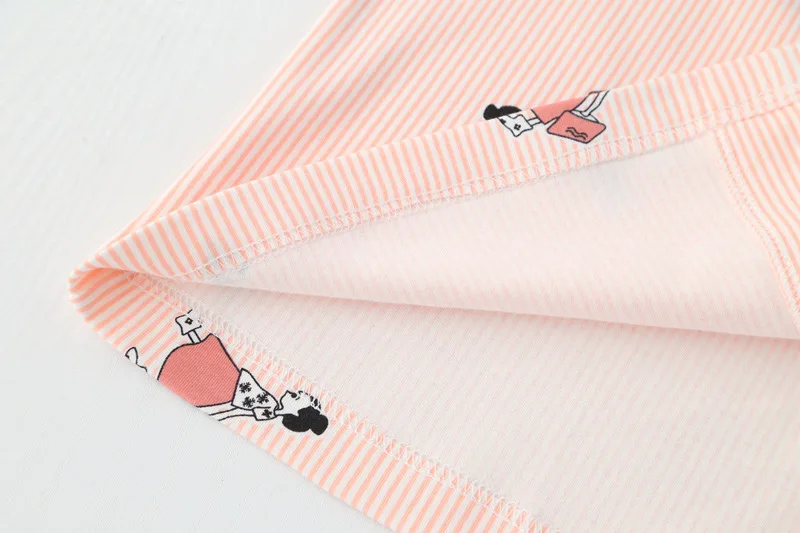 spring thin cotton home clothing striped (6)
