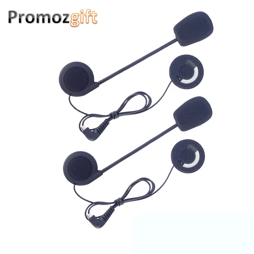 

2 PCS Earphones Accessory for FDC-VB/TCOM-VB/TCOM-SC Celular Moto BT Bluetooth Motorcycle Interphone Helmet Intercom Headset