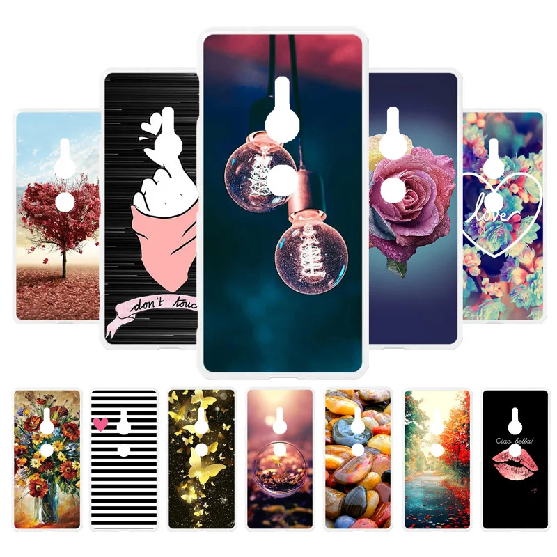 

Vanveet Soft Silicon Case For Sony XZ3 Case Coque For Sony Xperia XZ3 Cover Painted Case Back Cover For Sony XZ3 5.7 inch Fundas