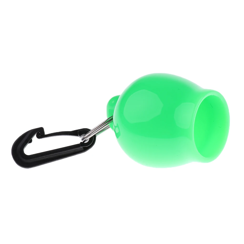 Silicone Round Mouthpiece Holder for Regulator Octopus with Clip Holder for Scuba Diving Skum Ball Regulator Divers Dive Gear