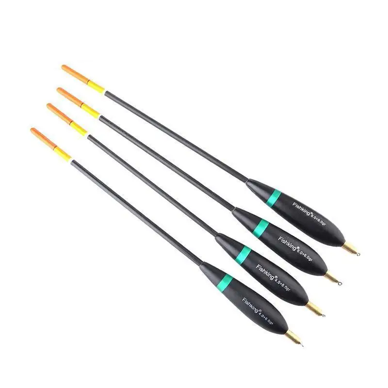 

4Pcs/Set Bottom Fishing Floats 24cm-26cm Length Hard Tail Plastic Fishing Float With Drop Lead Fishing Tackle Accessories