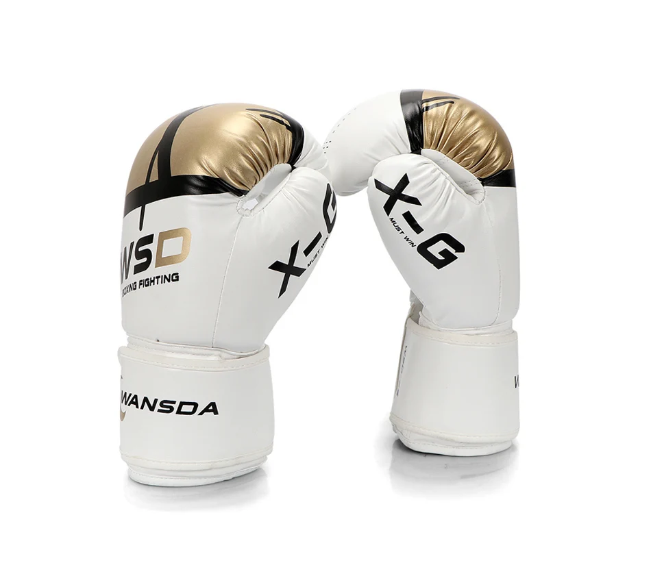 REXCHI Kick Боксерские перчатки для мужчин и женщин PU карате Муай Тай Guantes De Boxeo Free Fight MMA