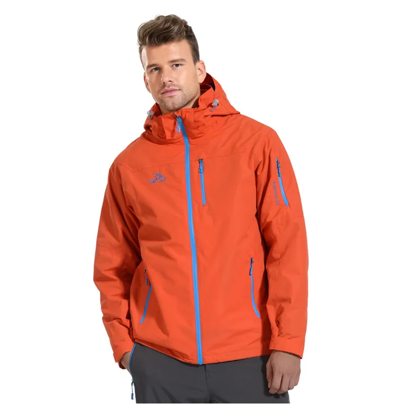 Утепленная походная куртка, водостойкая мужская куртка для рыбалки PELLIOT, новинка, спортивная зимняя мужская куртка для улицы, водонепроницаемая, 3 составных флиса