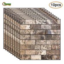 1/5/10pcs DIY Self Adhesive 3D Wall Stickers Bedroom Decor Vintage Brick Wallpaper Wall Decor Living Wall Sticker For TV wall 3d wall sticker self adhesive for bedroom