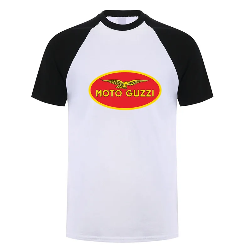 

Moto Guzzi T Shirt Men Tops Motorcycle New Fashion Short Sleeve Tees Mans Tshirt