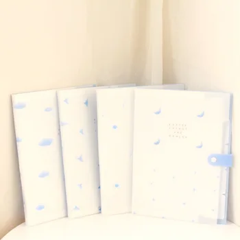 

1pcs 53415 Korean Stationery Wholesale 5 Inlet Bag Folder Style Random Hair