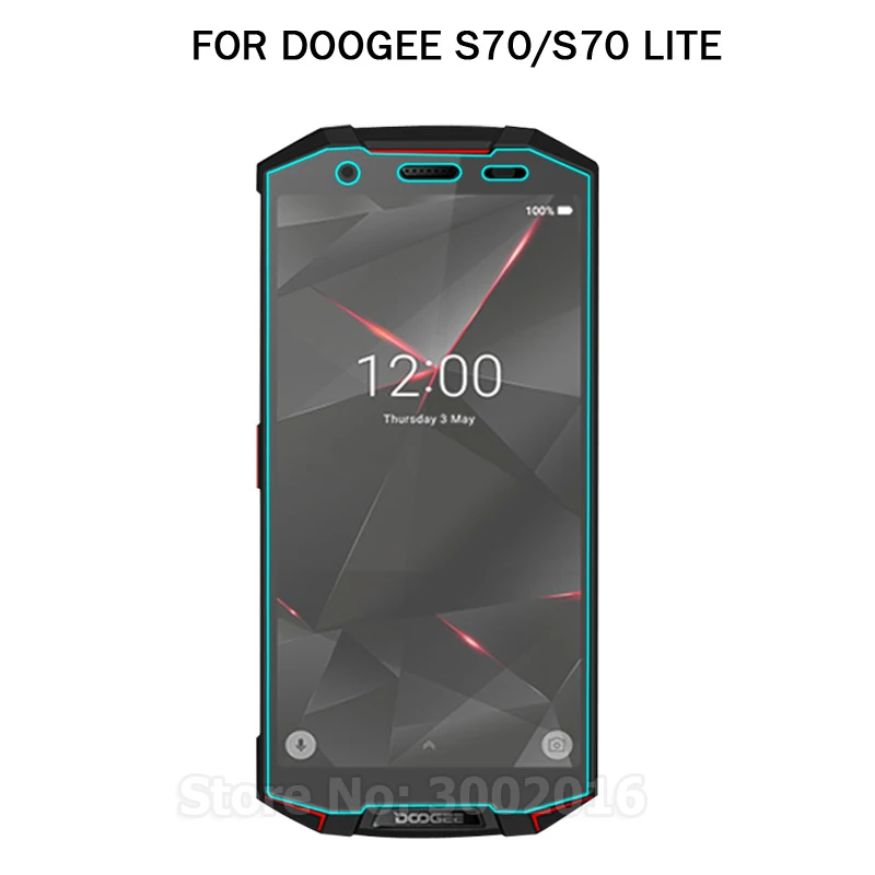 2 шт DOOGEE S70 закаленное стекло Высокое качество 9H Премиум Защита экрана смартфона Для DOOGEE S70 LITE IP 68 5,99 дюймов