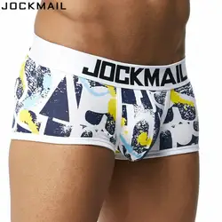 JOCKMAIL брендовые пикантные мужские нижнее белье боксер Мужские Шорты для купания Гей пениса сумка домашняя одежда для сна Высокое качество