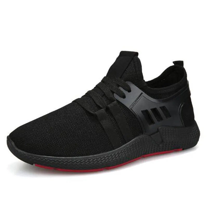 2019 Spring New Explosive Men's Shoes Classic Black Casual Sports Shoes Breathable Students Walking Men Shoes