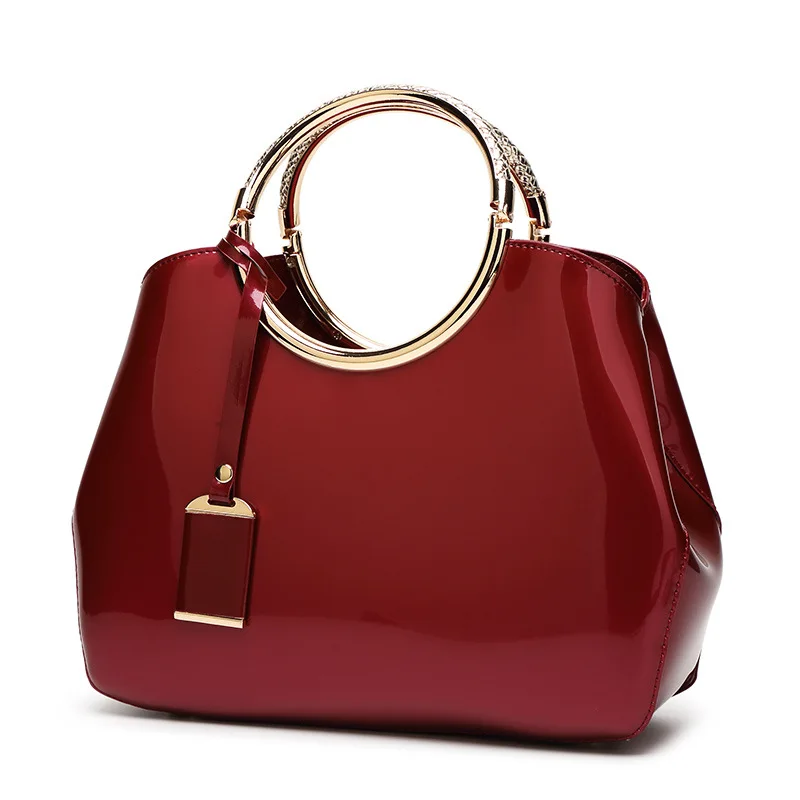 Высококачественная женская сумка из лакированной кожи, женская сумка через плечо, сумки через плечо, женские сумки известных брендов Bolsa Feminina