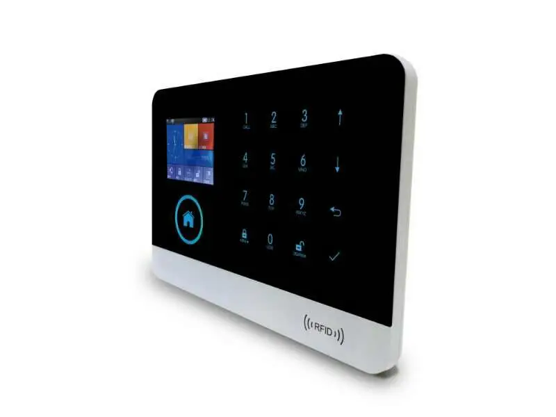 Yobang Security- WIFI GSM RFID Arm/disarm Burglar Alarm Sistema De Alarme Home+Smoke/fire Detector+Glass Sensor+Panic Button