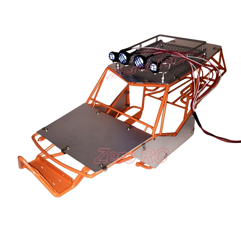 1/10 радиоуправляемая модель AXIAL Рейф полностью металлическая рама корпус рулон