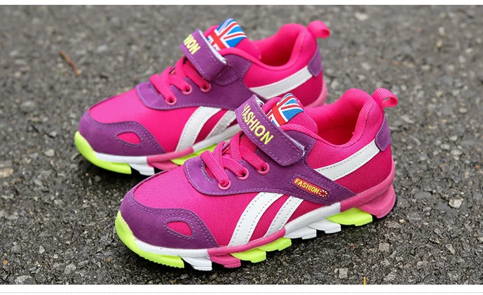 Size 26-38 2017 New Boys Sneakers Children Shoes Kids Running Shoes For Girl Sneakers Mesh Breathable Casual Shoe Sport Trainers 543 (12)
