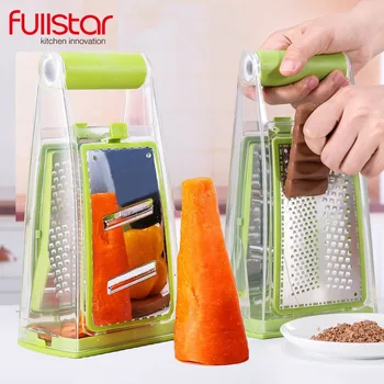 

Creative Mandoline Slicer Vegetable Cutter with Stainless Steel Blade Manual Potato Peeler Carrot Grater Dicer