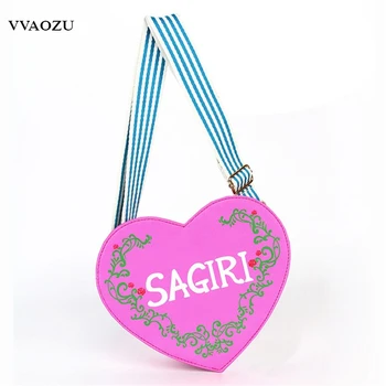 

Anime Eromanga Sensei Cosplay Bag Ero Manga Sensei Sagiri Izumi Messenger Bag Heart Shaped COS Shoulder Lolita Bags