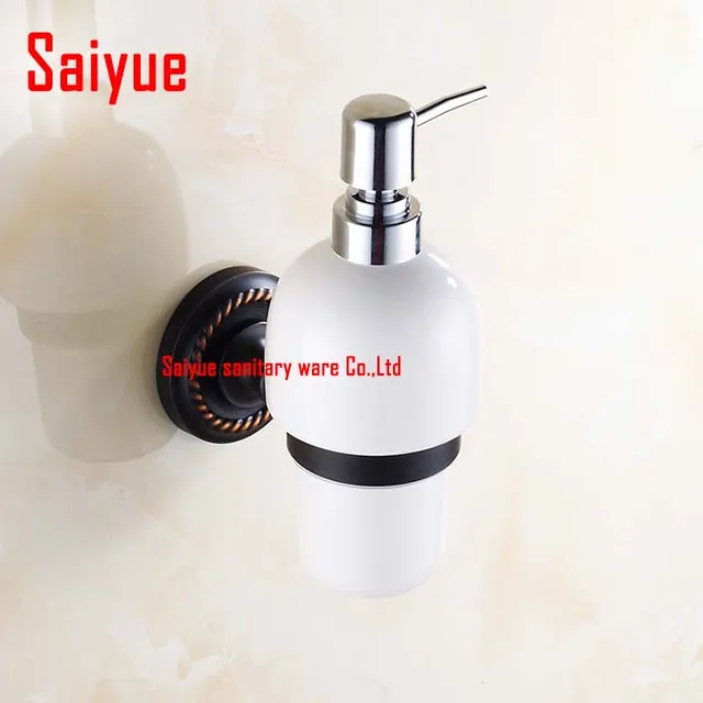 Neue Badezimmer/Waschraum Hand Seifenspender. weiß keramik flasche