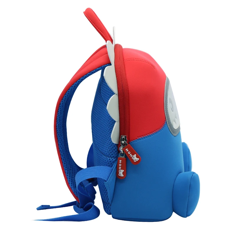 NOHOO/рюкзак с динозавром для детей ясельного возраста, милый детский водонепроницаемый рюкзак с объемным рисунком из мультфильма для мальчиков и девочек 2-6 лет