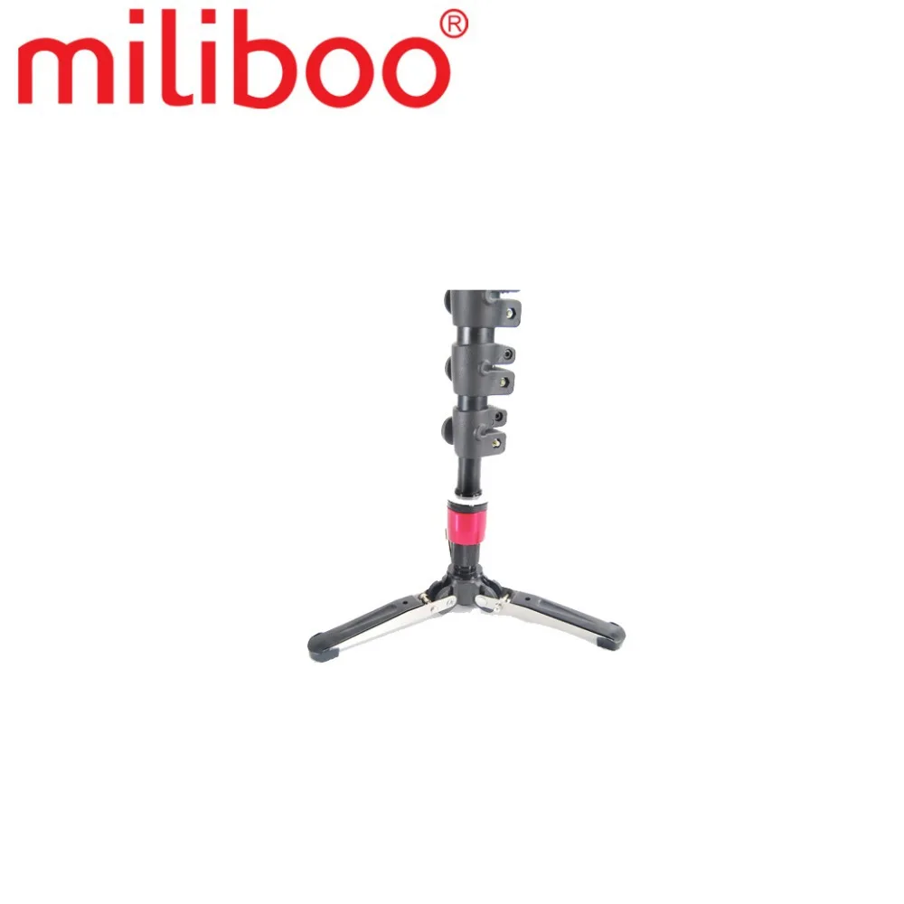 Miliboo MTT705B портативный монопод из углеродного волокна для профессиональных DSLR/камера/VideoCamcorder штатив Стенд половина цены manfrotto