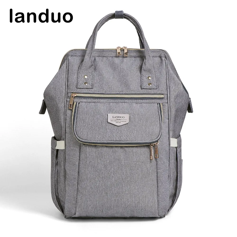 

landuo LAND Diaper Bag For Baby Care Mummy Maternity Bag Large Capacity Waterproof Nappy Bag Fashion Changing Bag