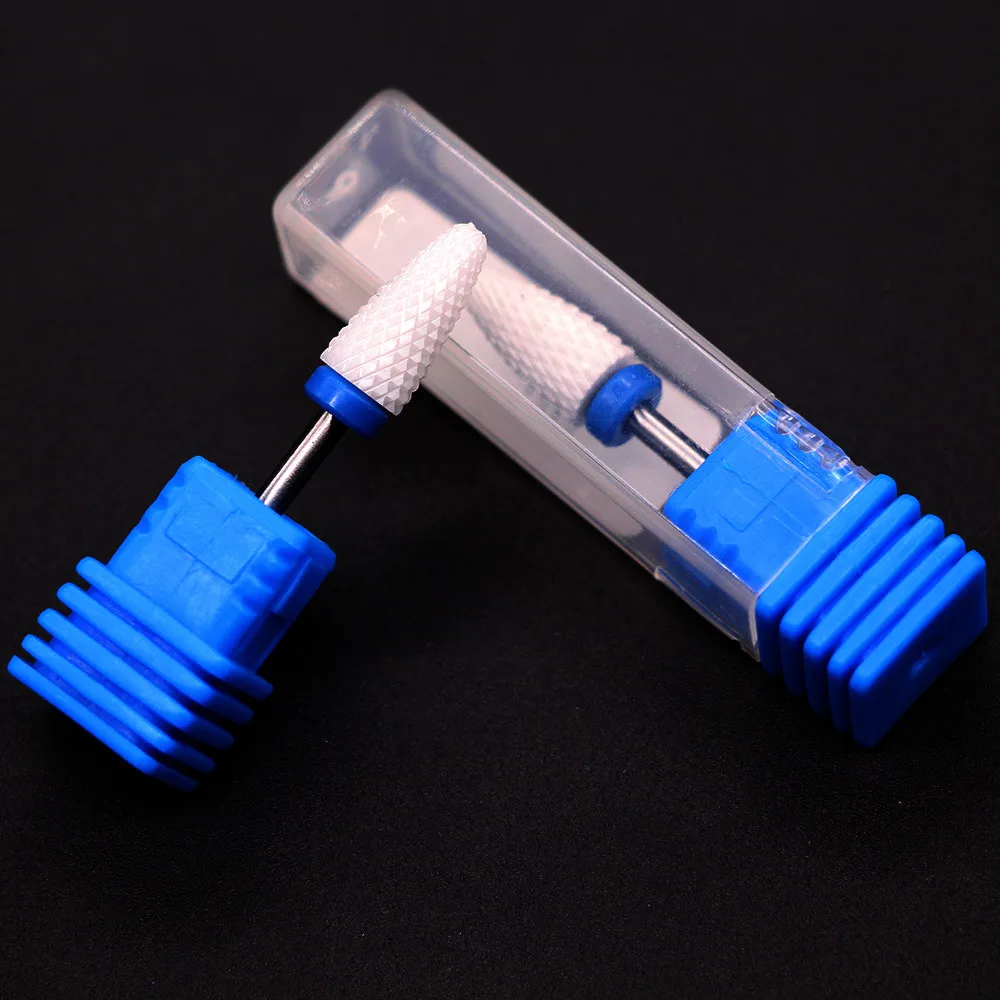 Горячий керамический сверло для дизайна ногтей для электрического маникюрного станка аксессуары инструменты для дизайна ногтей Электрический Маникюрный резак пилочки для ногтей