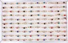 QianBei 50pcs/set Fashion Gold Color Cute Colorful Rhinestone Finger Rings Jewelry For Men Women Gifts Couple 2