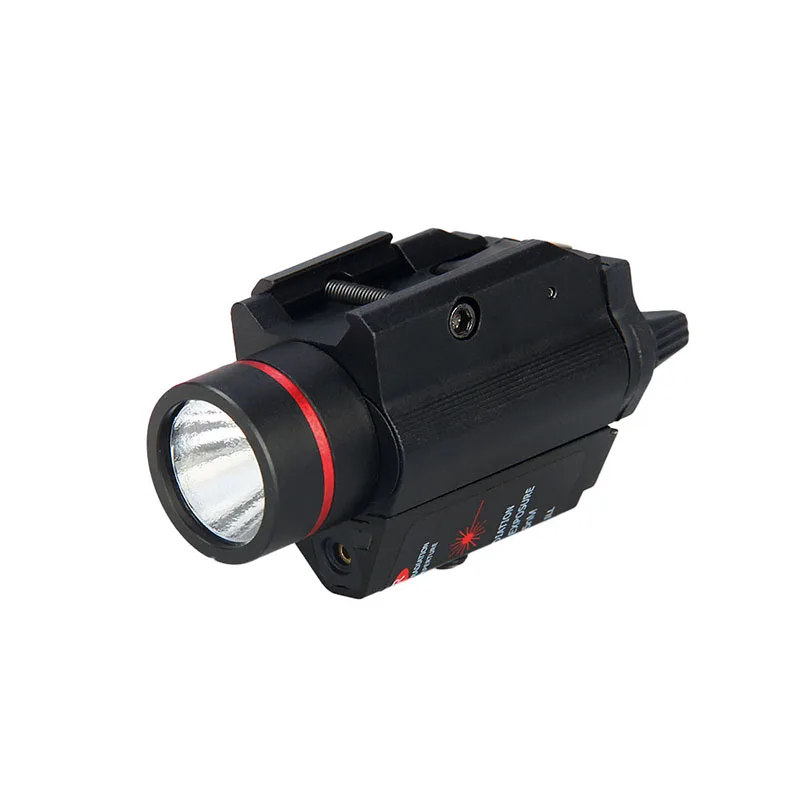 New Arrival Hunting Light 3W-H2 Aluminum M6GR Flashlight with Red Laser PP15-0096 | Спорт и развлечения