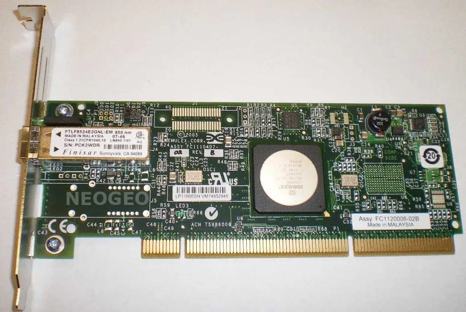 RaidStorage 39M6018 39M5894 39M6017 QLA2460 4 Gb adaptador de un solo puerto PCI-X 4GbE FC LC SR HB