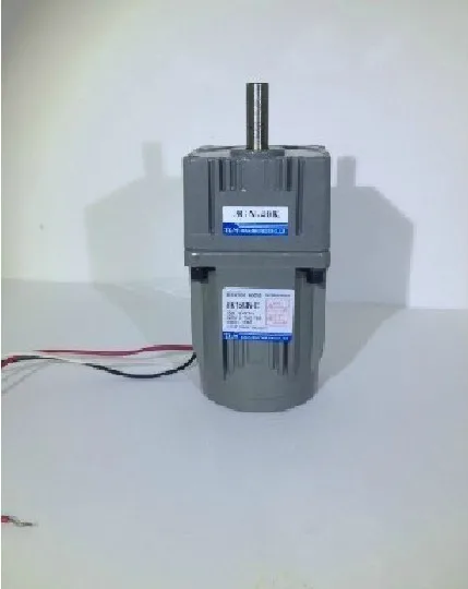 Novo da Engrenagem de Tlm Escolher o Motor da Caixa de Engrenagens em 220 Vac para Fora da Potência 18 tipo Pode Motor Redução Ratio1: 3 Monofásico Vertical – 6 w