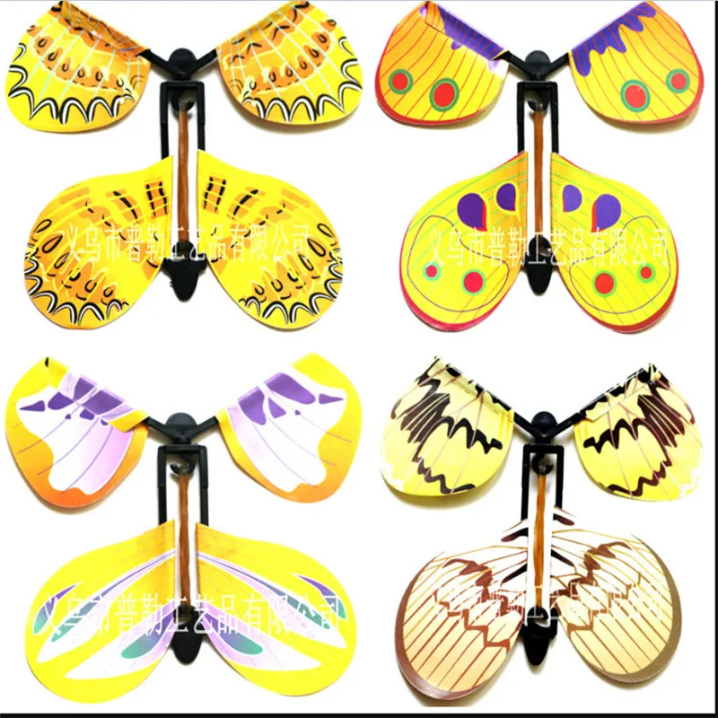 20pcs/lot Random colors Flying butterfly cocoon into a butterfly