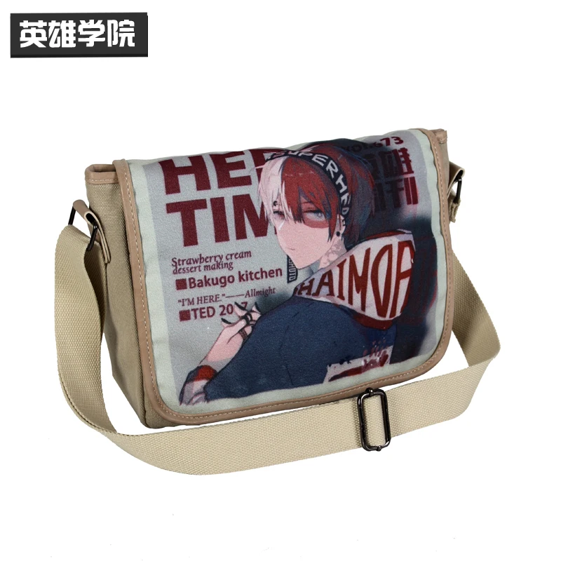 Аниме Мой герой Academy сумка сообщения сумка Boku no Hero Academ Косплей Bakugou кацуки сумки на плечо Студенческая сумка для книг
