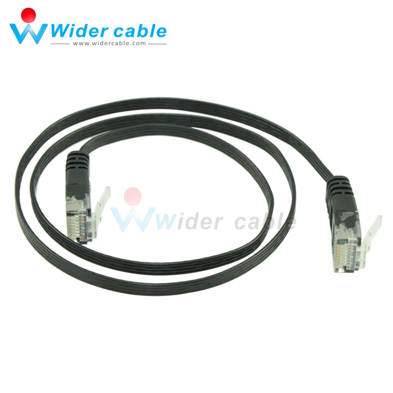 5 шт. 2ft короткий Ethernet Lan кабель черный RJ45 к тонкий Медный 8P8C сетевой Cat6 | Компьютеры
