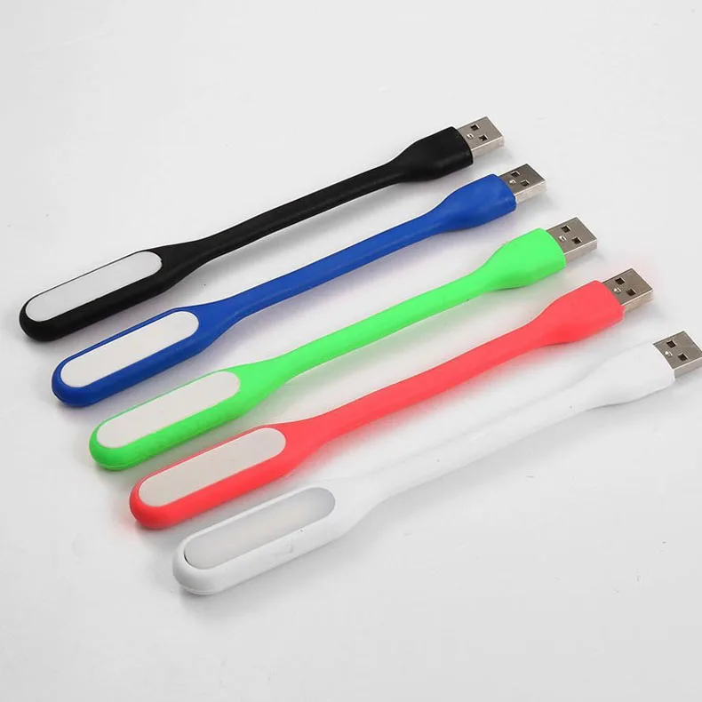 Светодиодный настольный мини светильник для чтения гибкий USB светодиодный