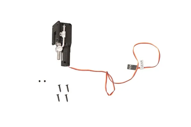 Cheap FMS Retract FMSRE036 for 80mm Ducted Fan EDF Bae Hawk Red Arrows Front Landing Gear RC Airplane Plane Aircraft Avion Spare Parts