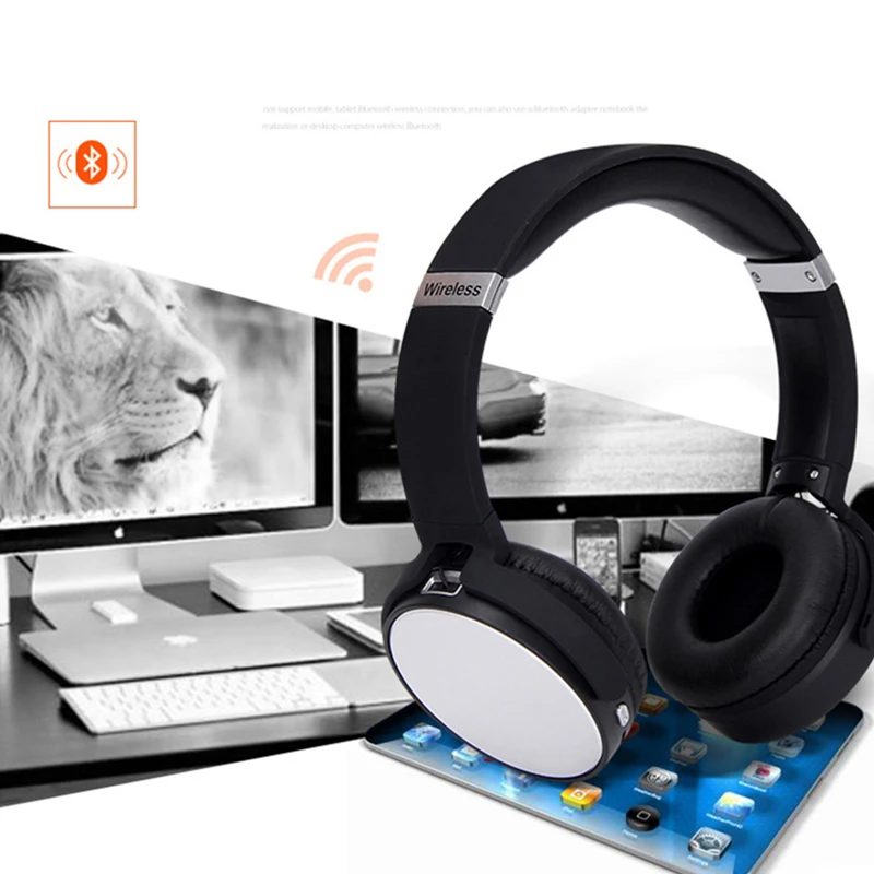 DPRUI Bluetooth наушники с микрофоном беспроводная гарнитура стерео складные