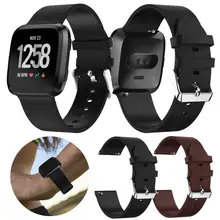Hiperdeal сменный кожаный ремешок, Браслет для Fitbit Versa дропшиппинг Apr 10