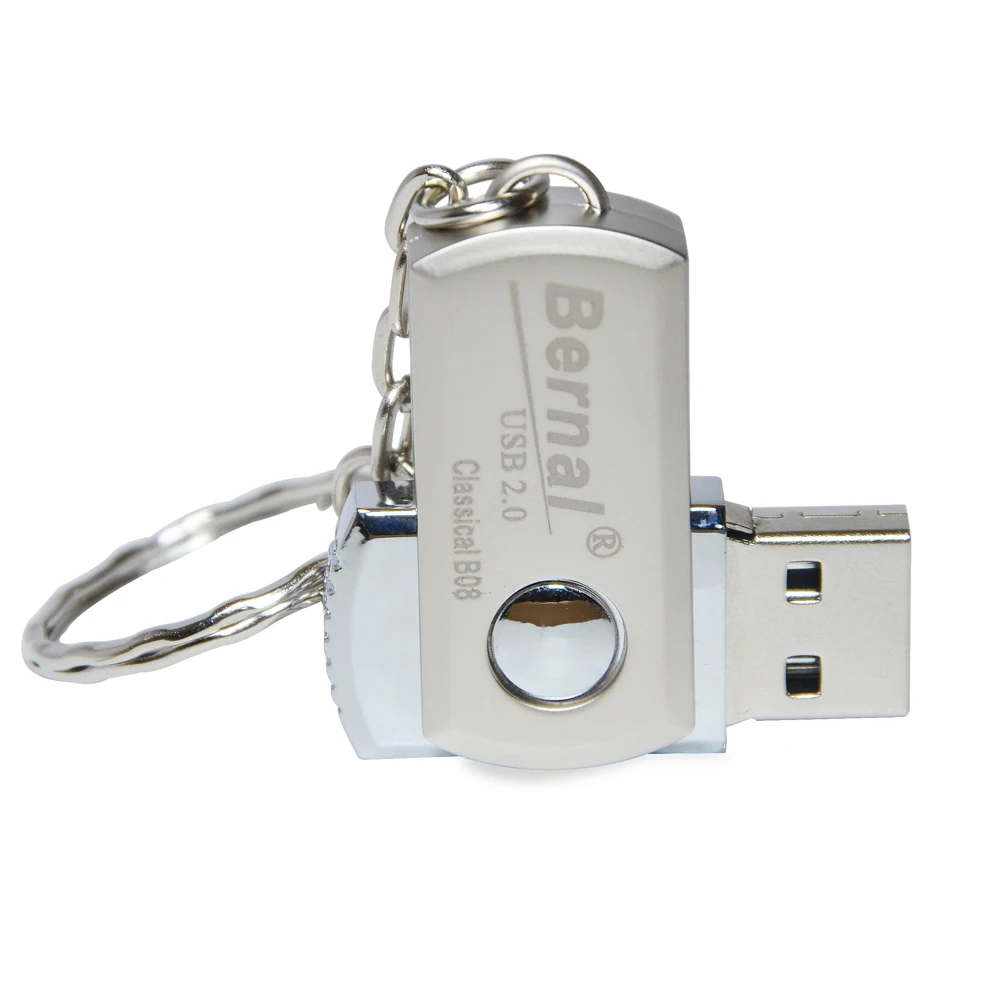 Bernal мини флеш накопитель из нержавеющей стали 32 Гб 64 ГБ высокоскоростной usb 2 0