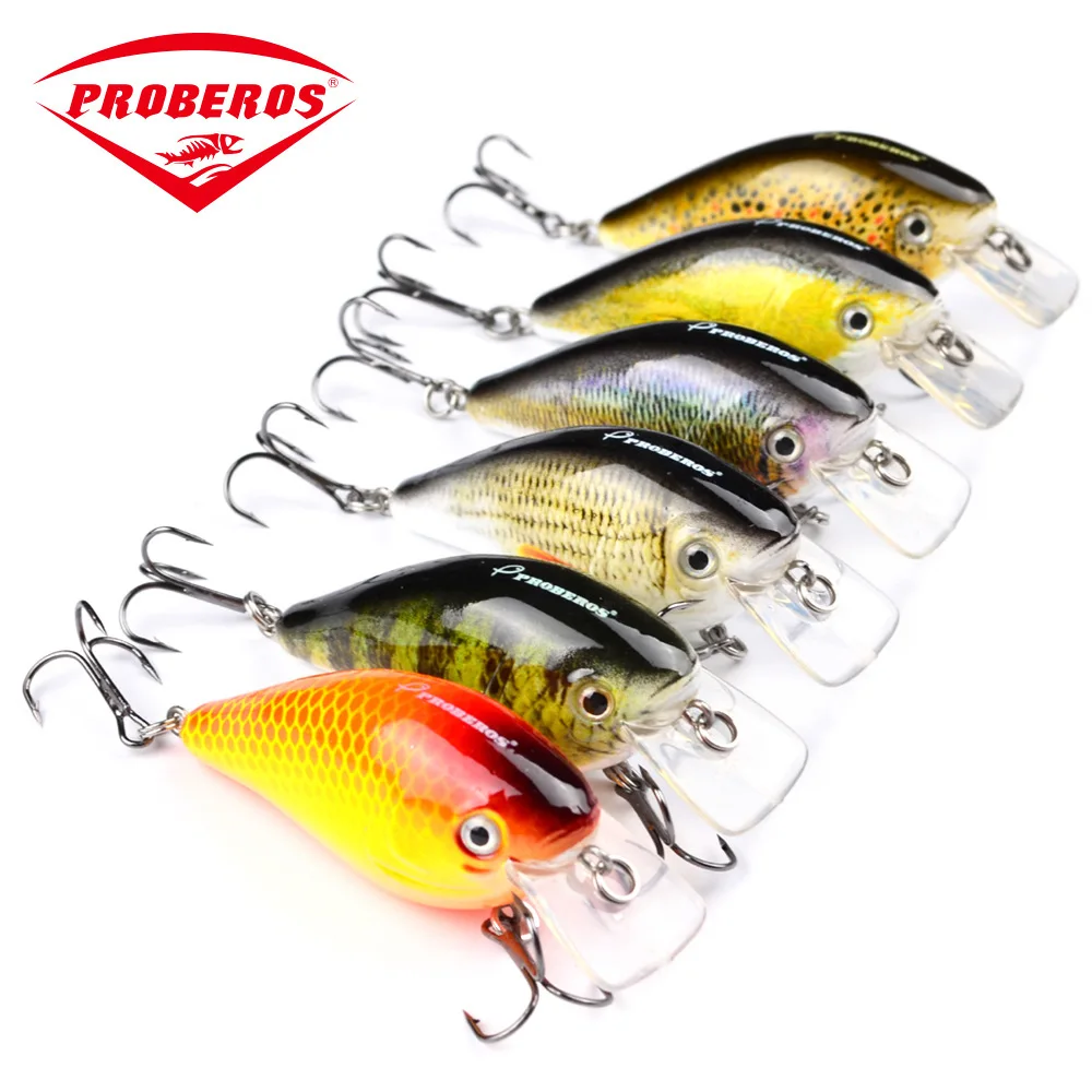 

1pc 12.7g/76mm Crankbait Fishing Lure Swimbait Hard Bait Top-Water Floating Sea Fishing Isca Artificial Wobbler Bionic Baits