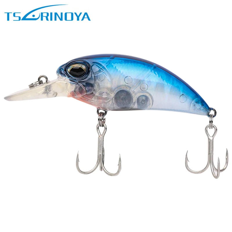 Tsurinoya DW30 Rybářské návnady CrankBait 6cm 15g Wobler s 4 # Treble Hook