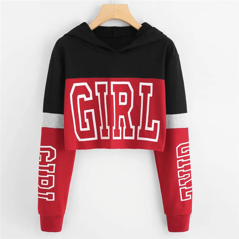 New Fashion Women Printing Long Sleeve Hoodie Sweatshirt Hooded Pullover Casual Daily Tops Blouse #4F01 (16)