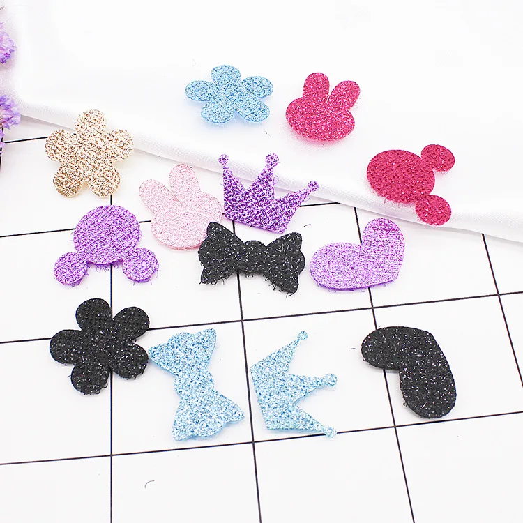 8pcs/bag Baby Girl Cartoon Hair stiker Children Cute Kawaii Hair Accessories Headwear Hairclip