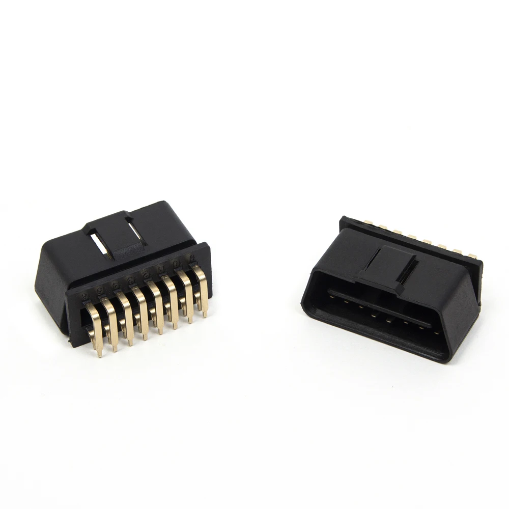 16 контактный Штекерный разъем OBD2|j1962 male connector|obd2 obdiij1962 connector |