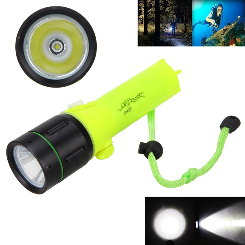 

VASTFIRE 5000lm XM-L T6 led Build-in 6000mAh 26650 Battery Diving Flashlight Scuba Dive Torch Waterproof underwater Lantern
