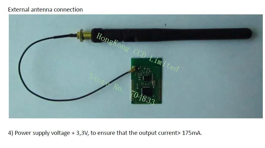 CC2538+ CC2592 PA Zigbee беспроводной модуль