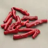 LOULEUR 5pcs/lot 20-40mm Irregular Natural Red Coral Loose Beads for Bracelet Jewelry Making Tree Design Coral Pendant Charms ► Photo 3/6