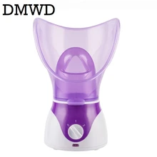 DMWD мини маска для лица нано распылитель увлажнитель воздуха Портативный тумана лица небулайзер Паровая установка увлажняющий уход за кожей 110 V-220 V EU/US